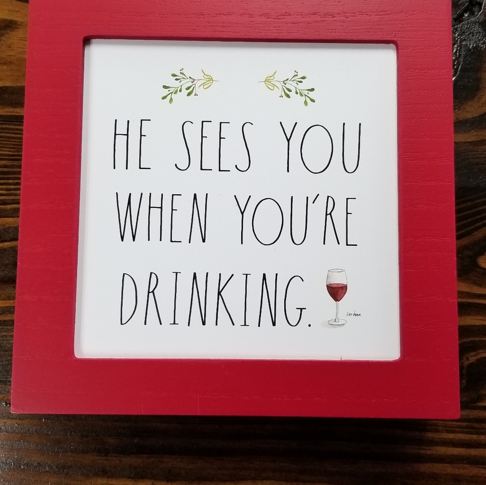 Rae Dunn 8"×8" Sign